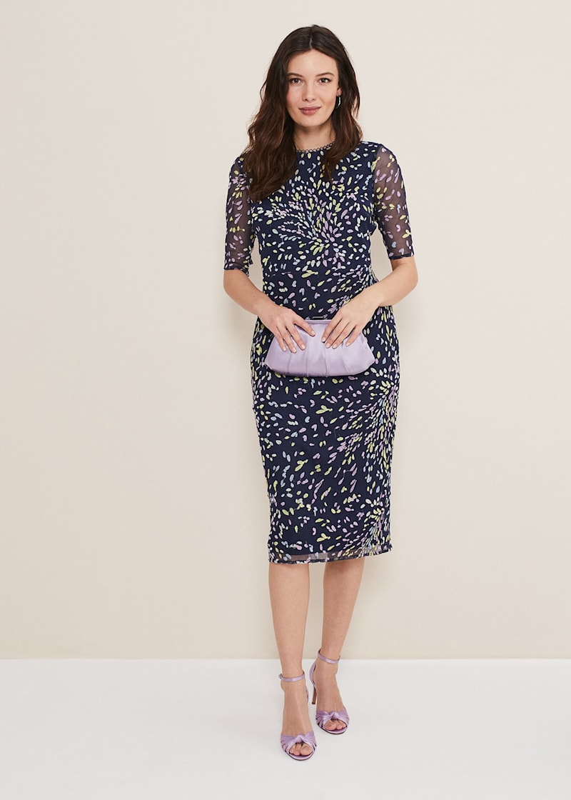 Phase eight navy dress sale sale
