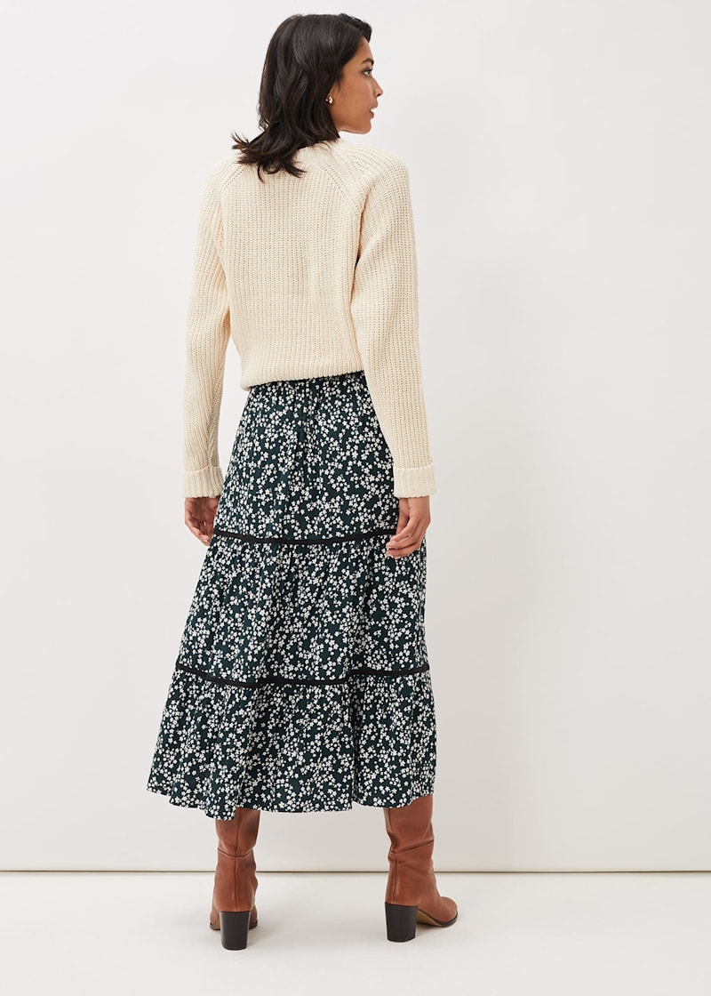 Phase eight catherine tiered maxi skirt outlet