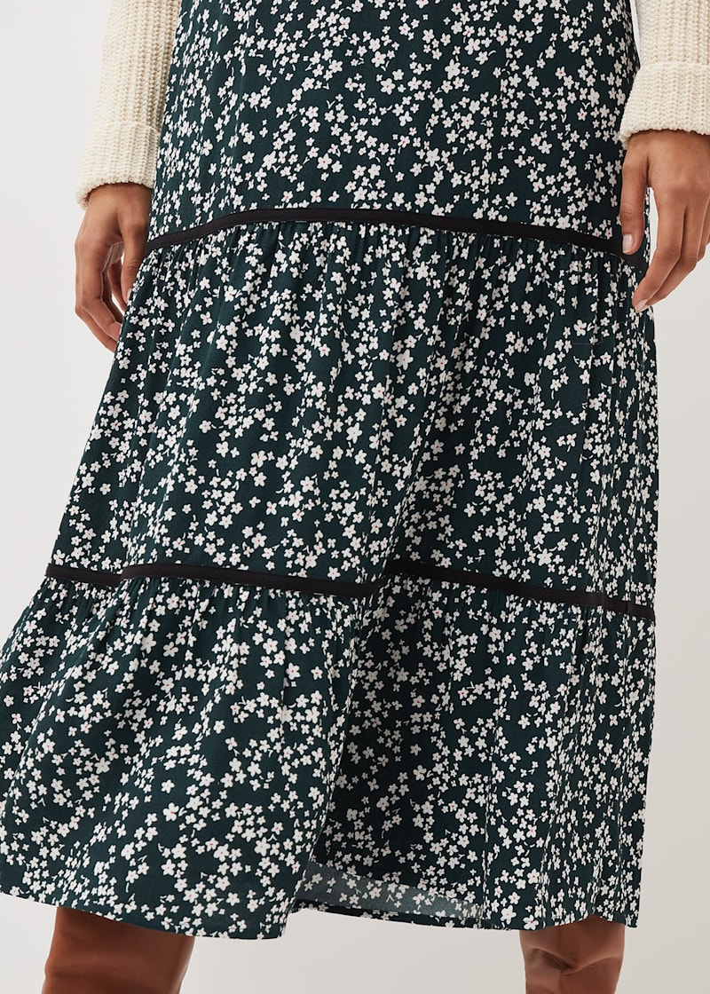 Phase eight catherine sales tiered maxi skirt