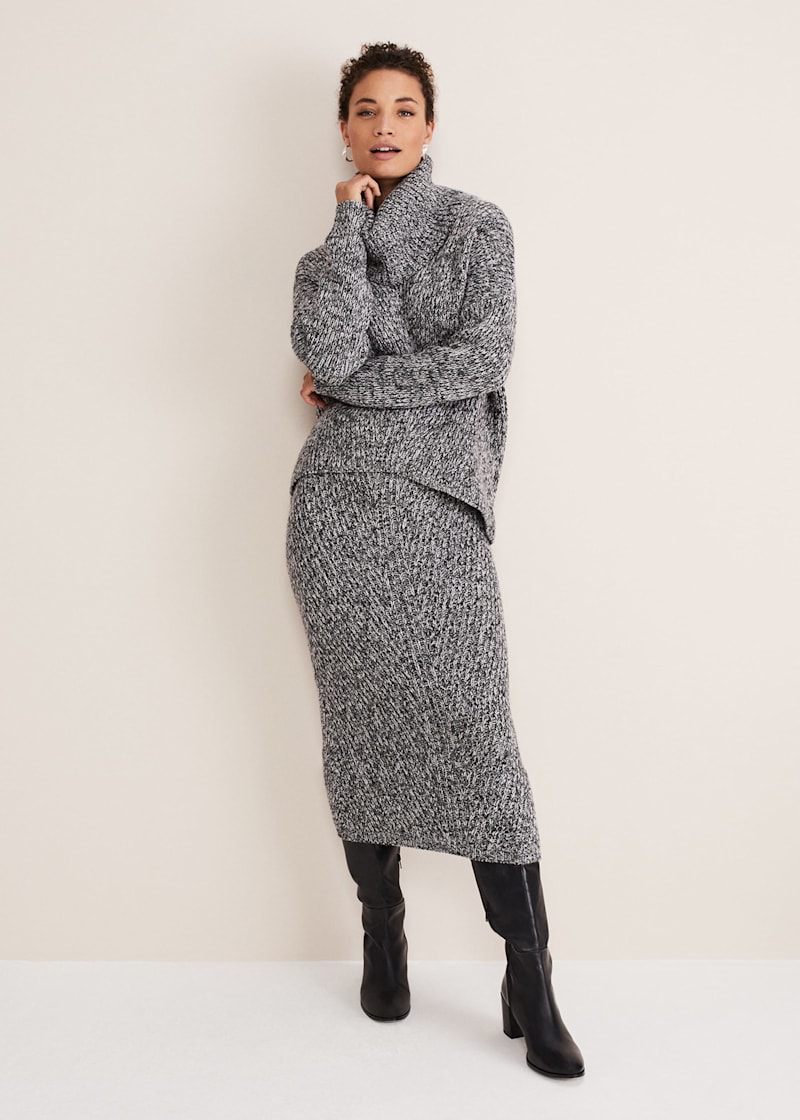 Sweater skirt co ord 2025