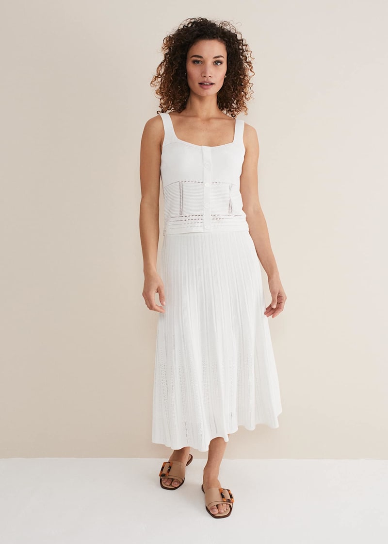 Knitted co ord skirt shop
