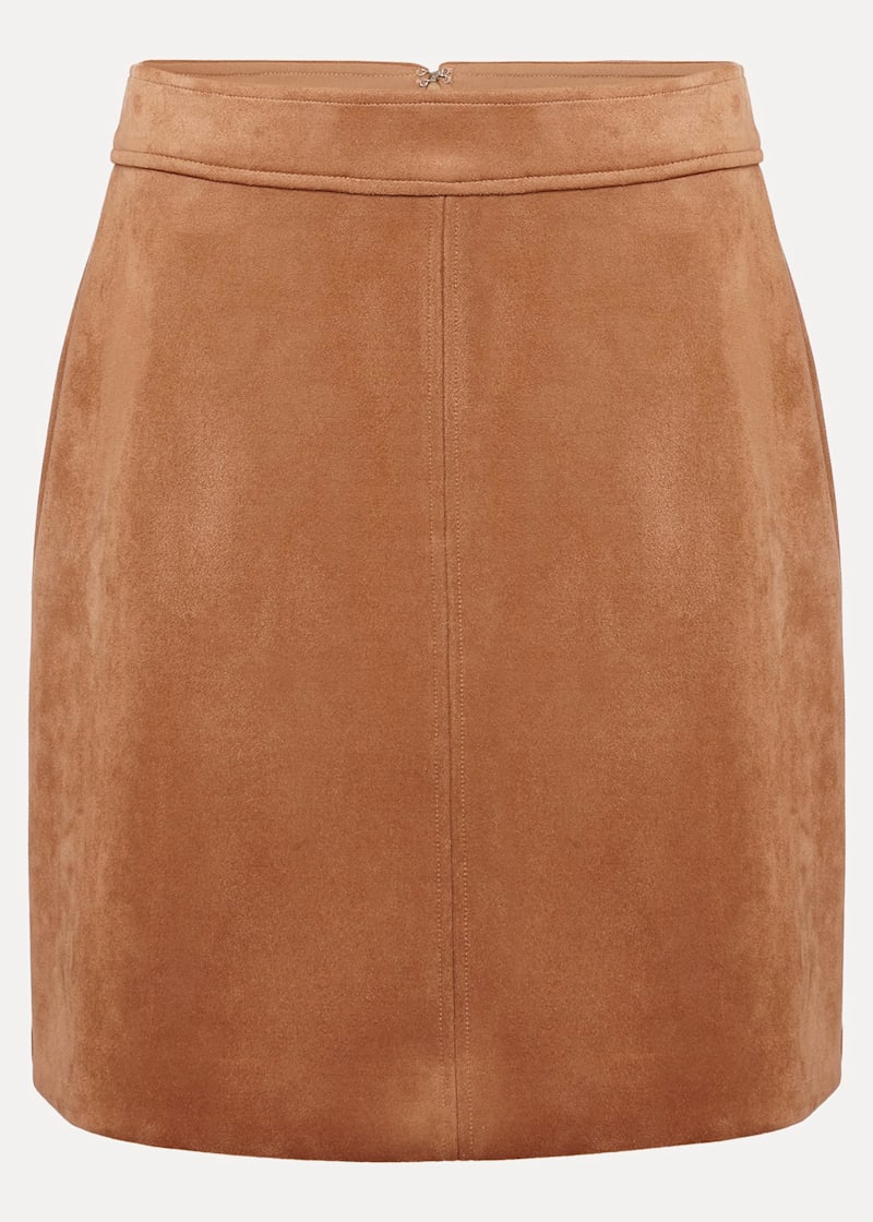 Faux suede skirt canada deals