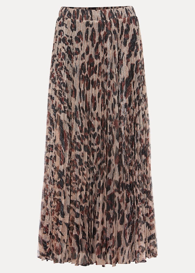 Leopard print new arrivals maxi skirt 30