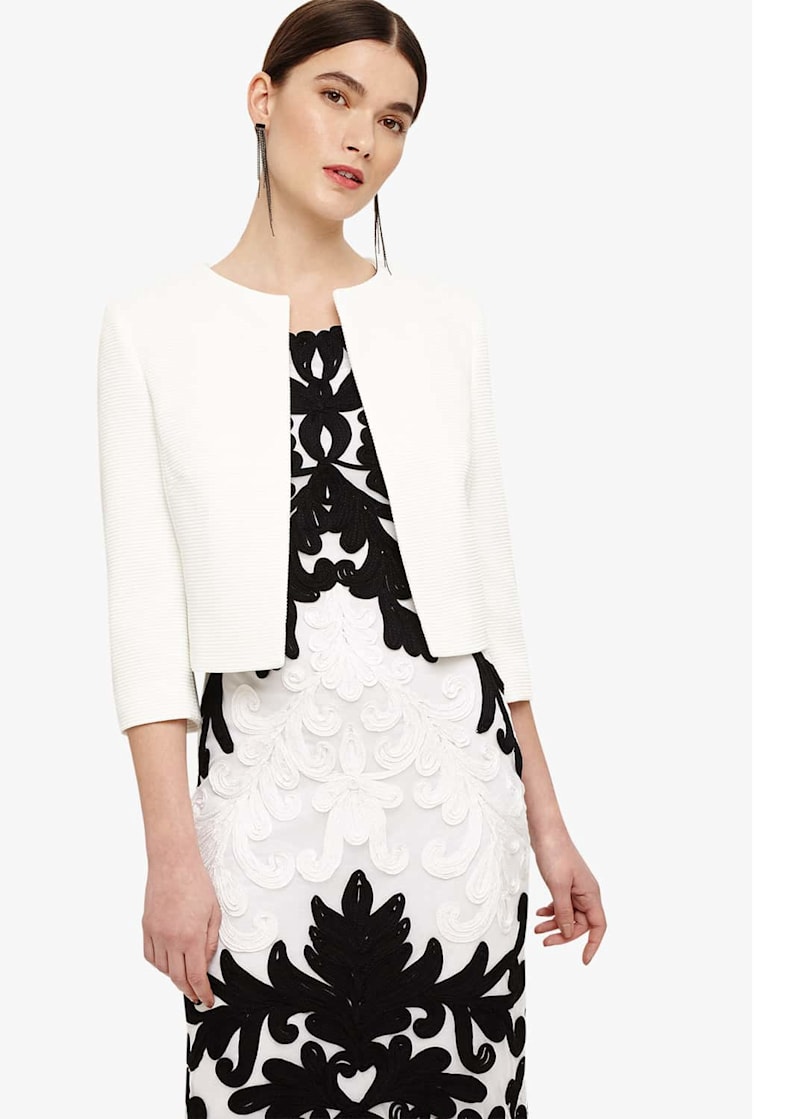 Phase eight tally jacket deals ivory