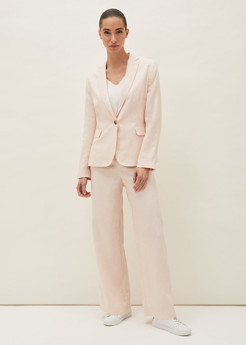 Women's linen 2025 suit jackets