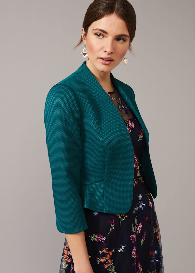 Green occasion jacket shop