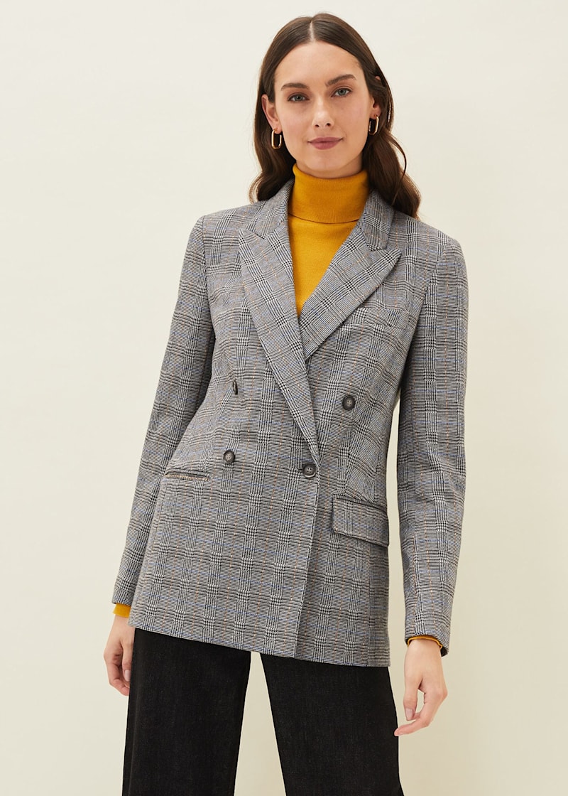 Afie Check Blazer