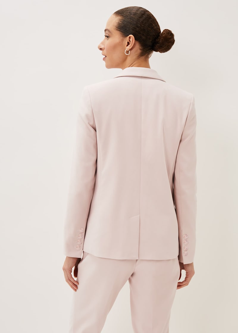 Nude pink blazer clearance