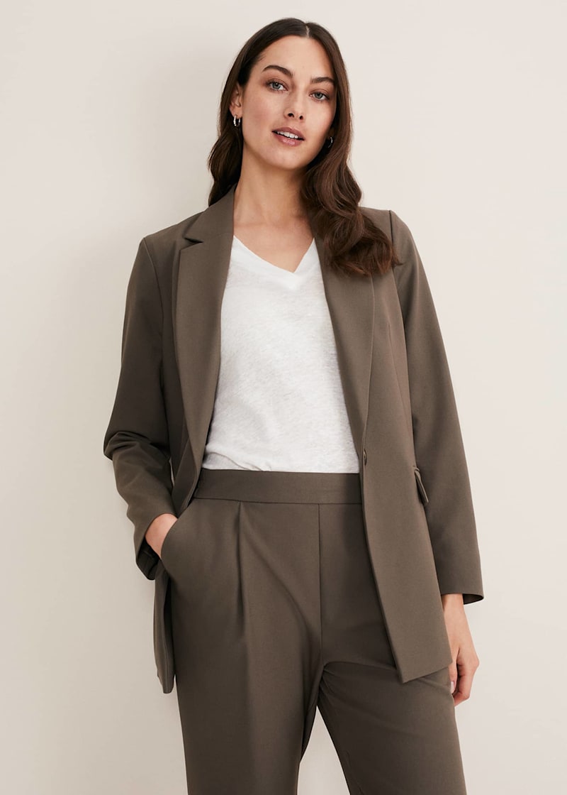 Ladies soft blazer discount