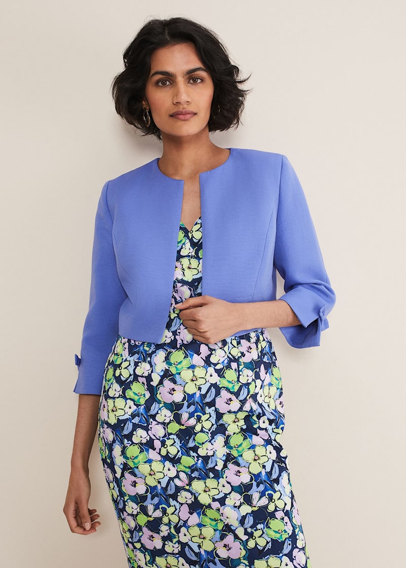 Zoele Bow Detail Jacket