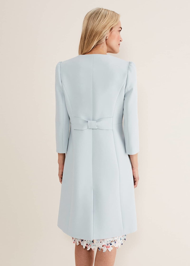 Venita Bow Long Jacket