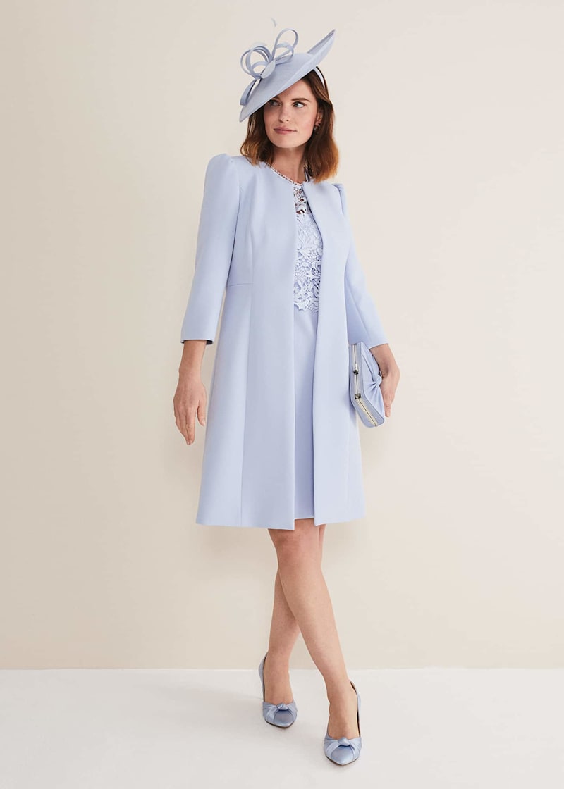 Venita Bow Long Jacket