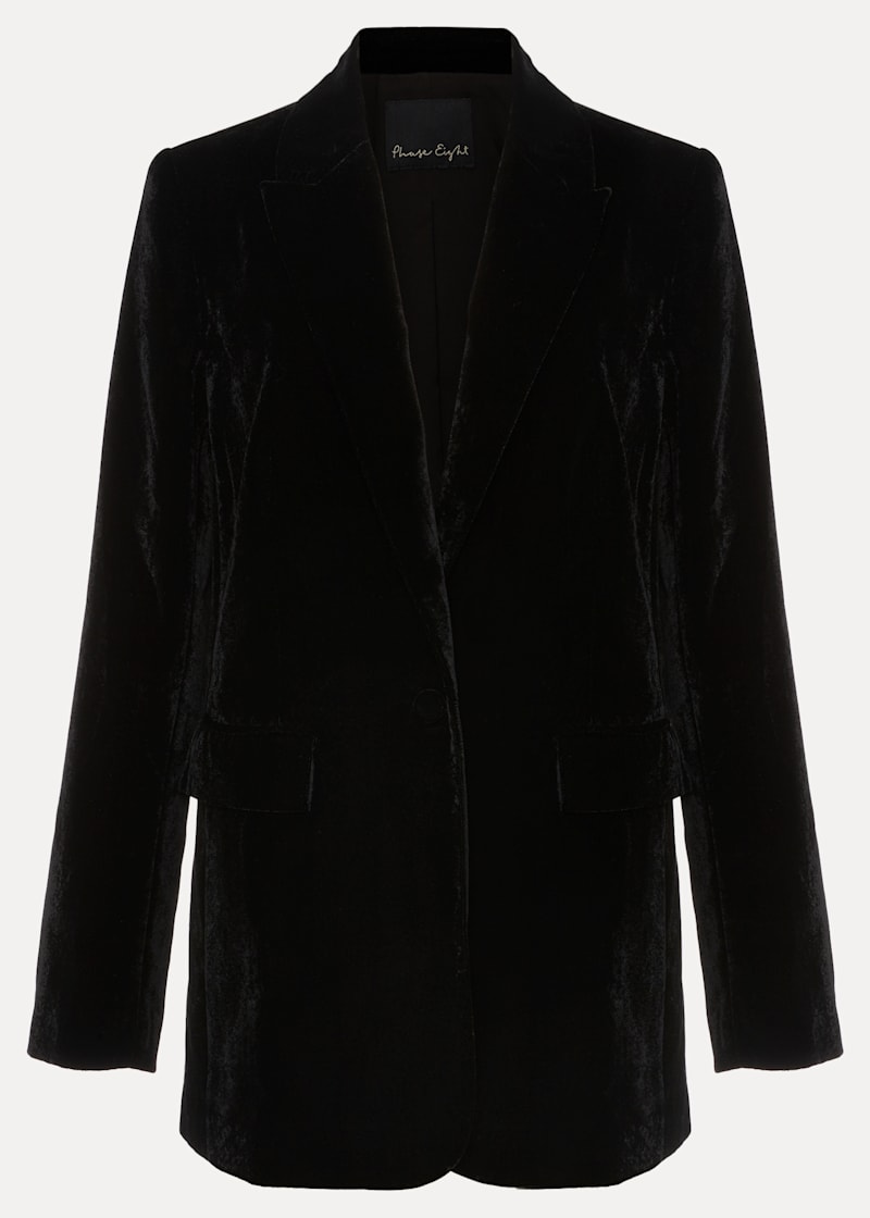 Phase eight velvet jacket top