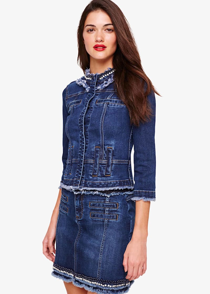 Damsel in a dress denim jacket cheap