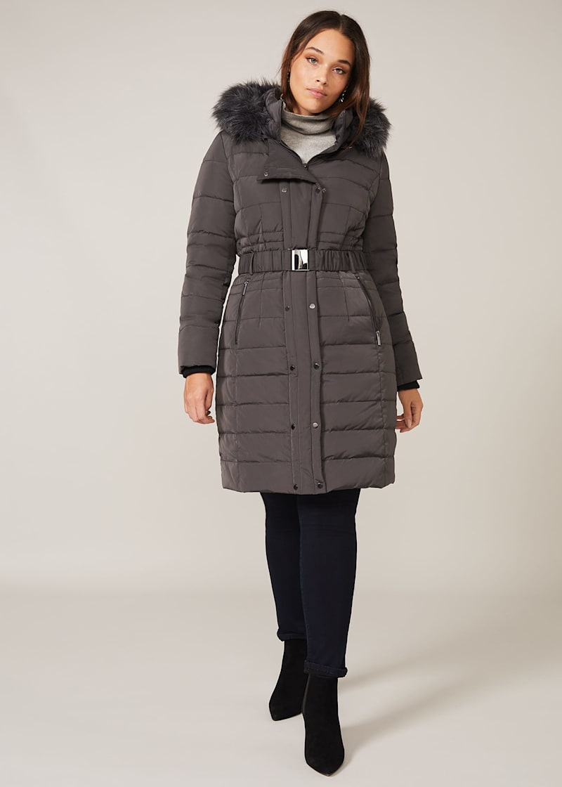 Phase eight padded coat top