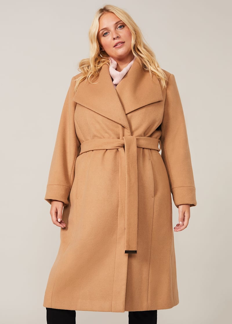 Nicci Belted Wool Coat