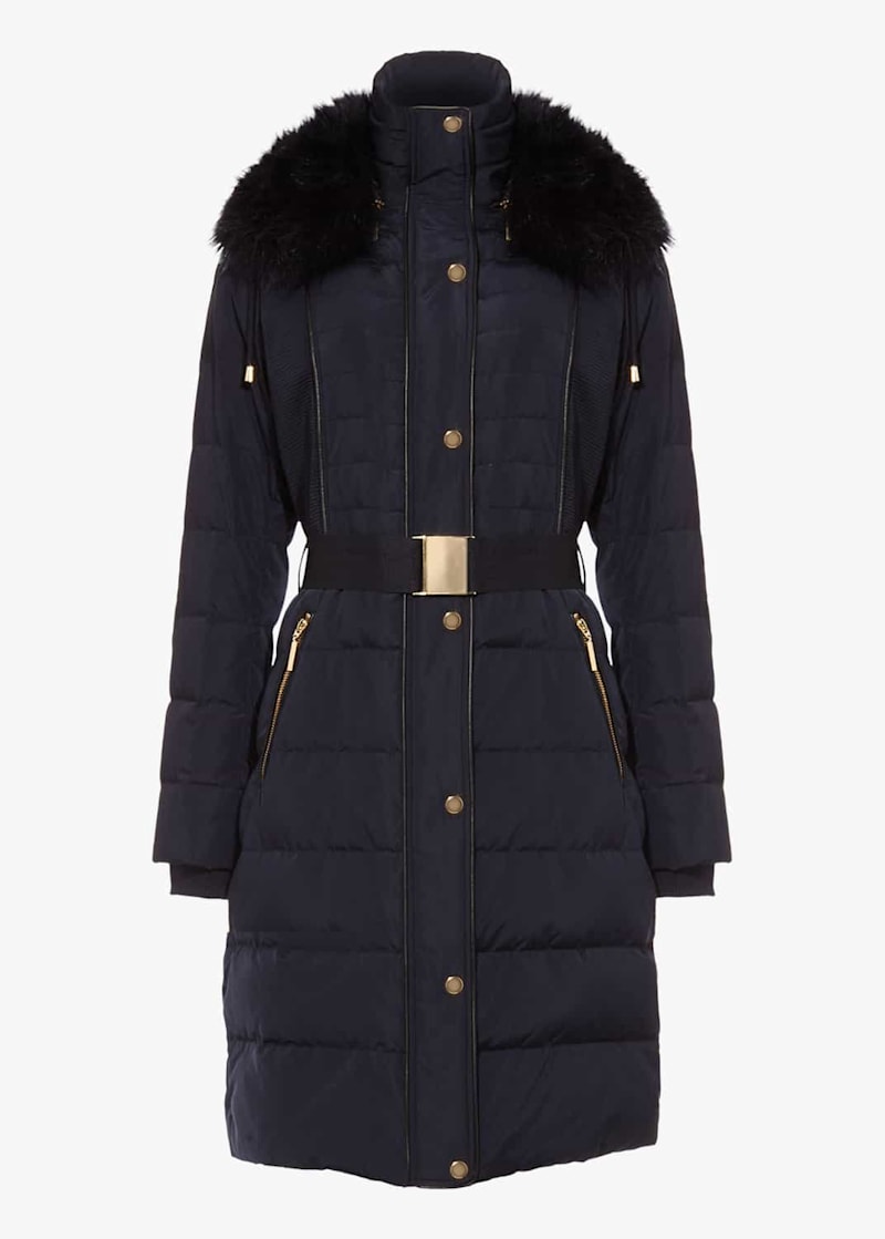 Brisa long puffer deals coat
