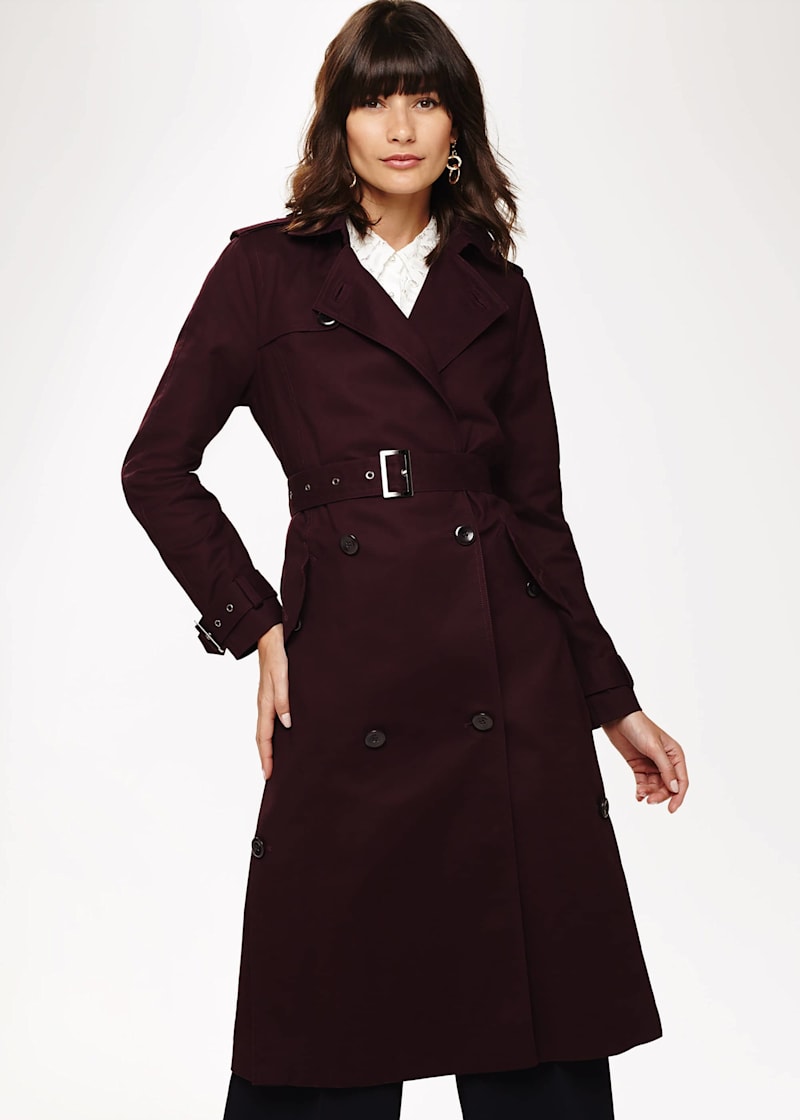 Trudie outlet trench coat