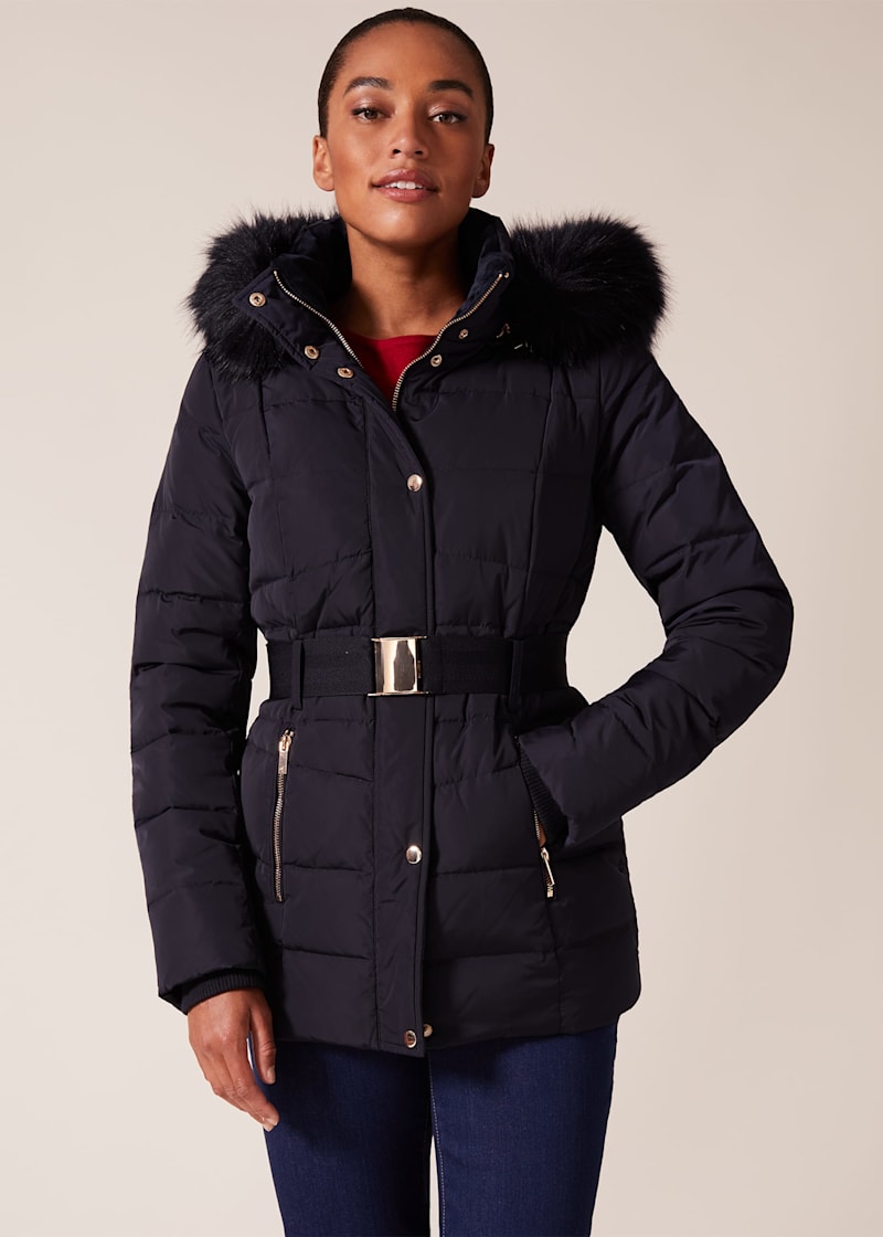 Phase eight puffer coat top