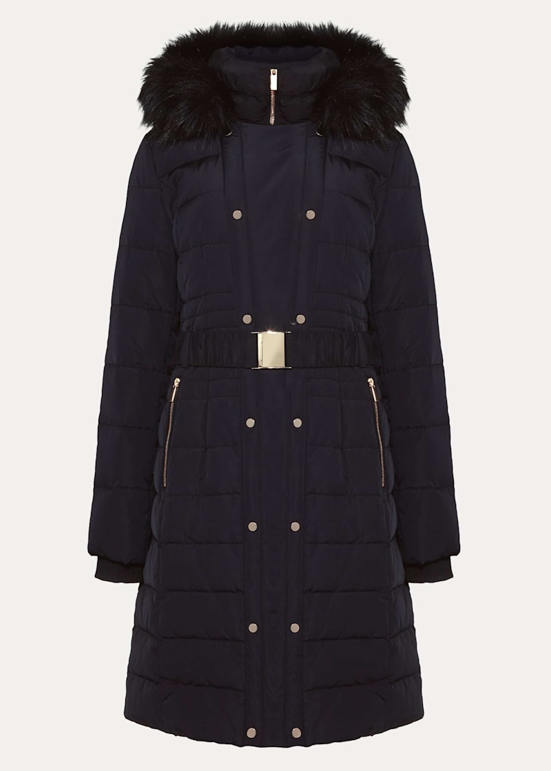 Leona long puffer best sale