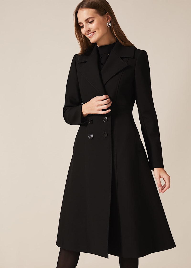 Sandra Swing Midi Coat | Phase Eight UK