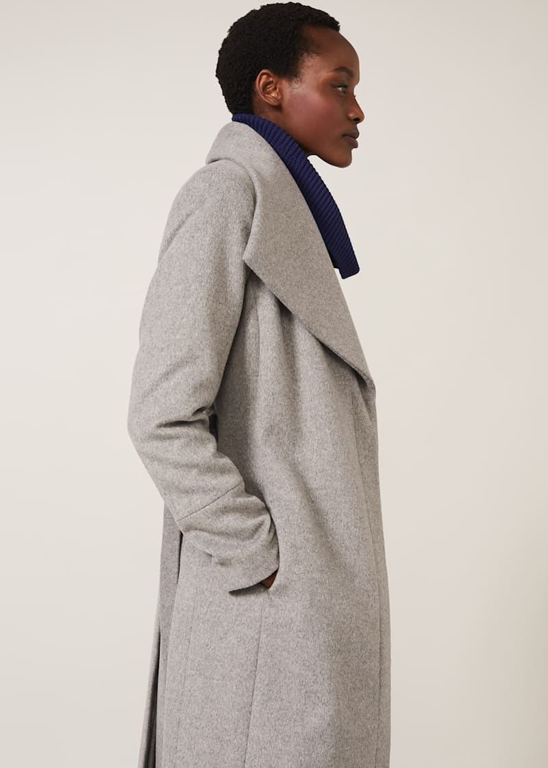Nicci Belted Wool Coat