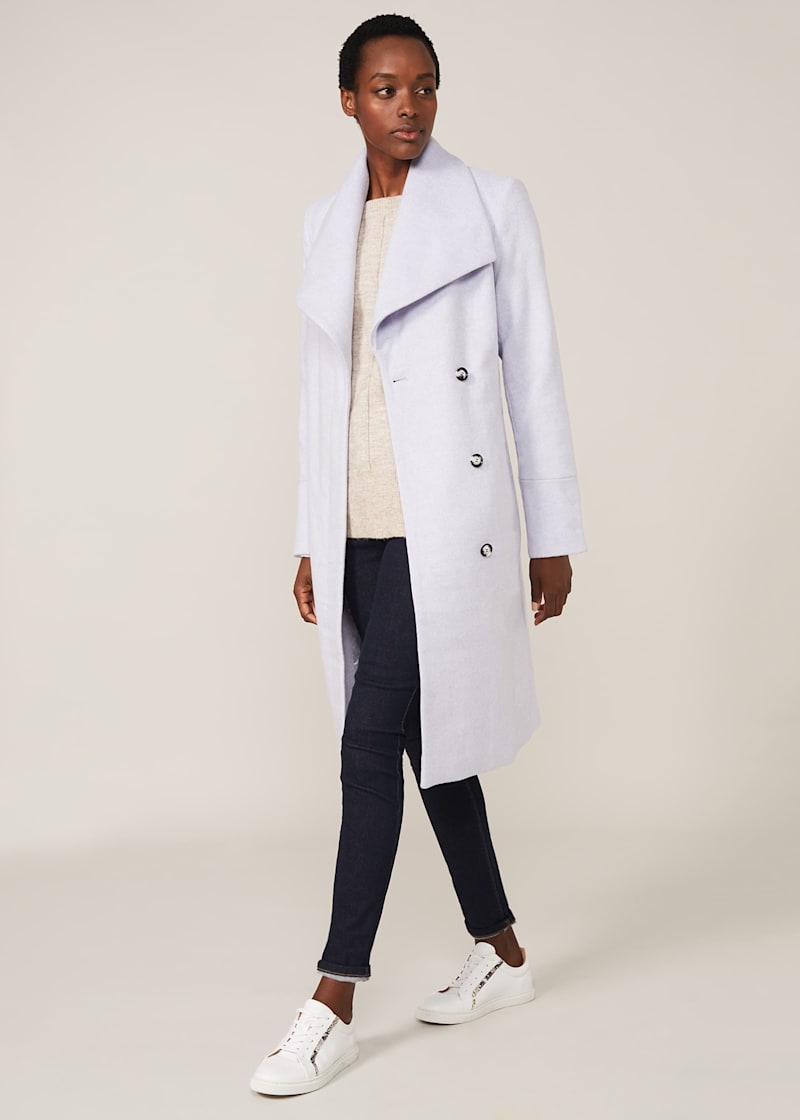 Nicci Belted Wool Coat