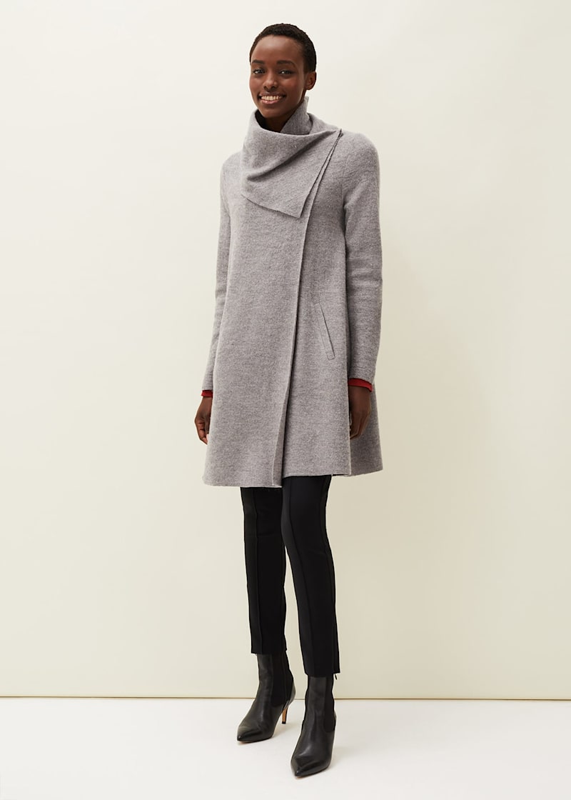 Phase eight paloma knit coat on sale