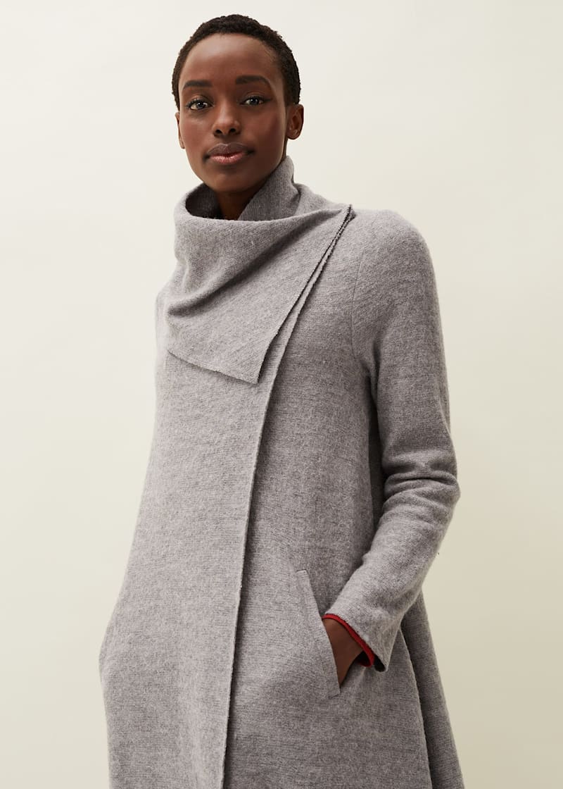 Phase eight bellona cheap level hem coat