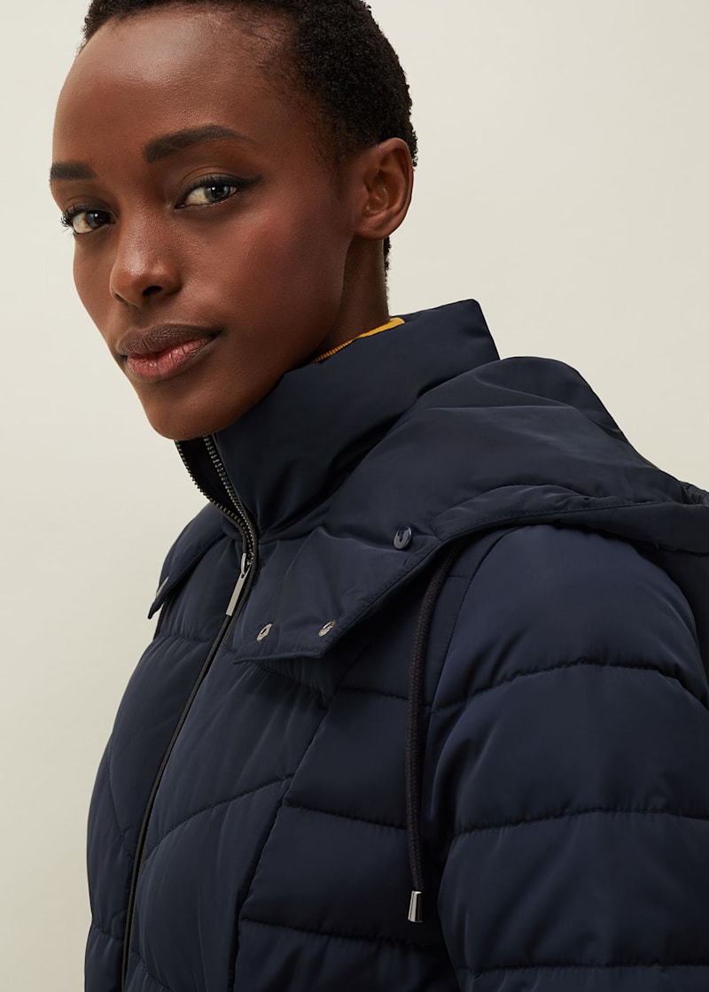 Maxi on sale quilted coat