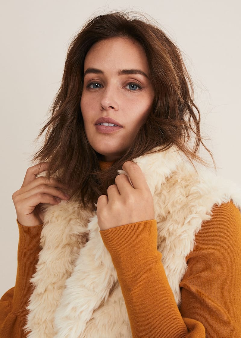 Annie Faux Fur Gilet