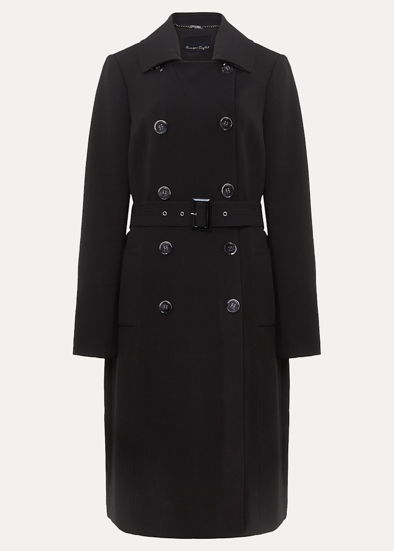 Black smart coat ladies top