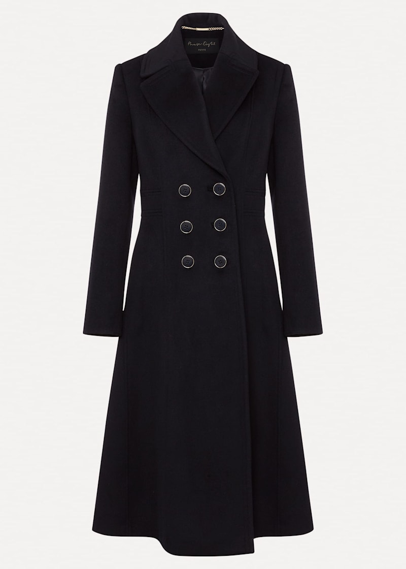 Petite flare coat sales